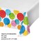 Creative Converting Birthday Confetti Balloons Plastic Tablecloth, 12PK 359289 - alternate 2